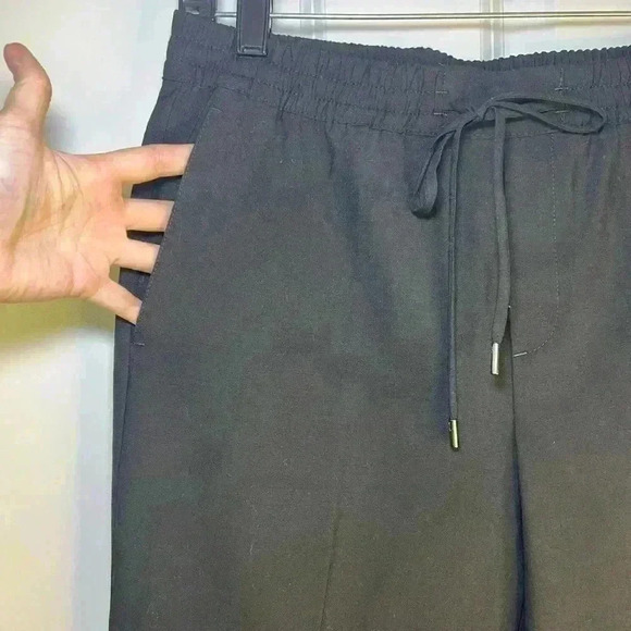 Banana Republic Elastic Waist Crop Slim Pants - Picture 4 of 9